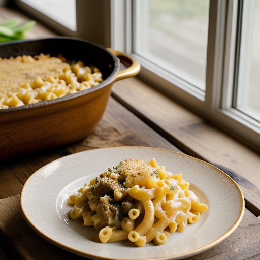 Macaroni & Cheese With Tuna recipe image