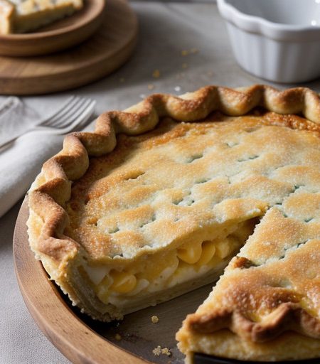 Macaroni Pie: Pastiere recipe image