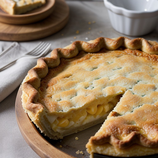 Macaroni Pie: Pastiere recipe image