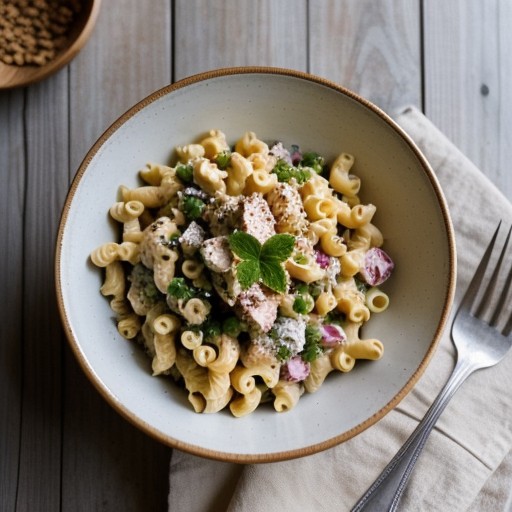 Macaroni Salad I.E.S.Jjgf65 A recipe image