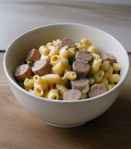 Macaroni & Sausage Salad recipe image