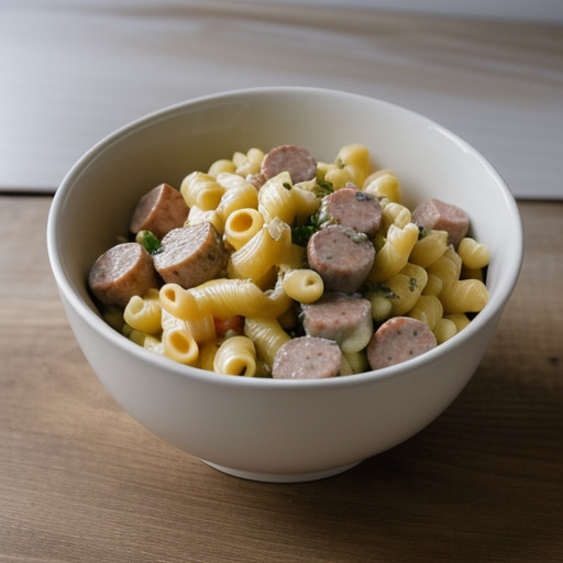 Macaroni & Sausage Salad recipe image