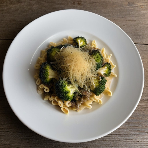 Macaroni and Broccoli With Anchovies recipe image