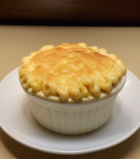 Macaroni and Cheese Souffle recipe image