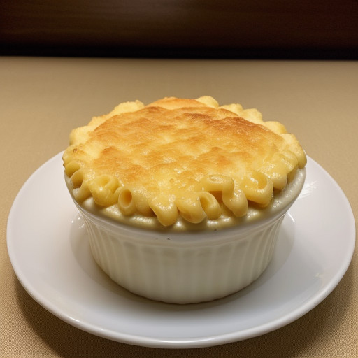 Macaroni and Cheese Souffle recipe image
