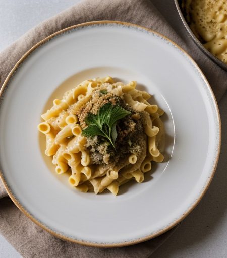 Macaroni and Cheese With Vegetables recipe image