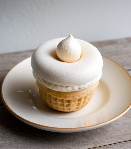 Macaroon Ice-Cream recipe image