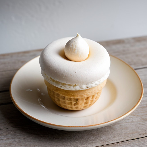 Macaroon Ice-Cream recipe image