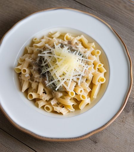Maccaroncelli Alla Quintiere (Macaroni With Cheese recipe image
