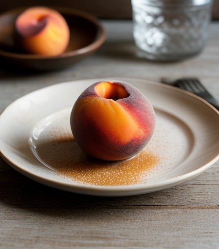 Macerated Peaches recipe image