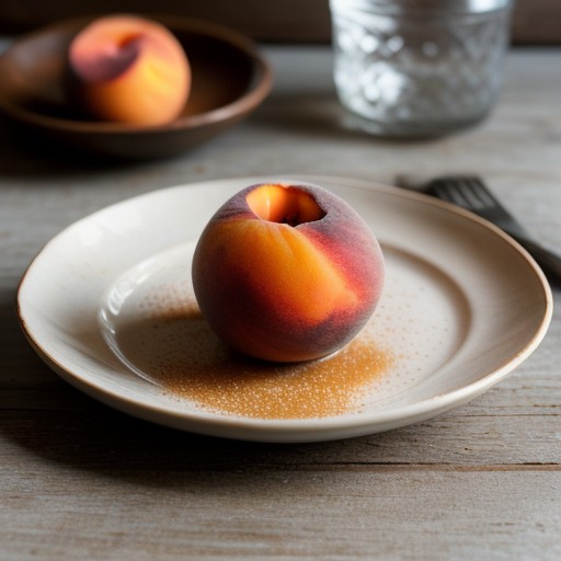 Macerated Peaches recipe image