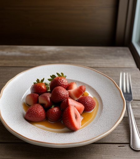 Macerated Strawberries recipe image