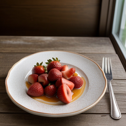 Macerated Strawberries recipe image