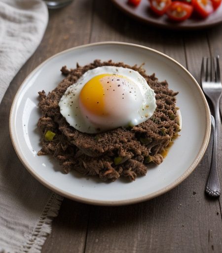Machaca Con Huevos recipe image