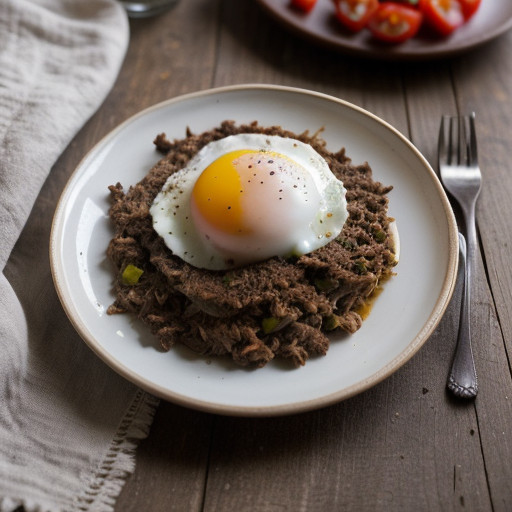 Machaca Con Huevos recipe image