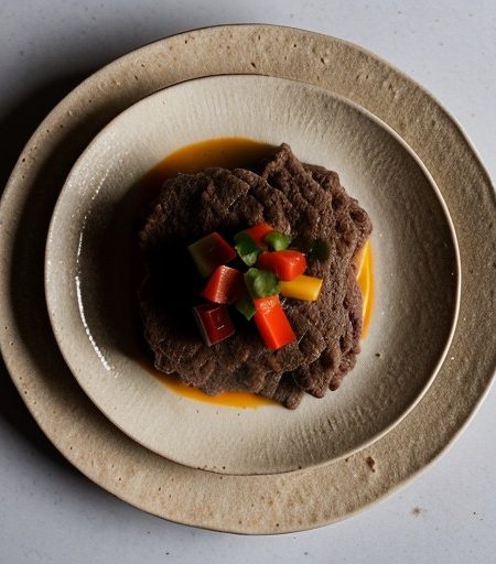 Machacado(Mexican Mashed Beef Filling for Flour Tortillas recipe image
