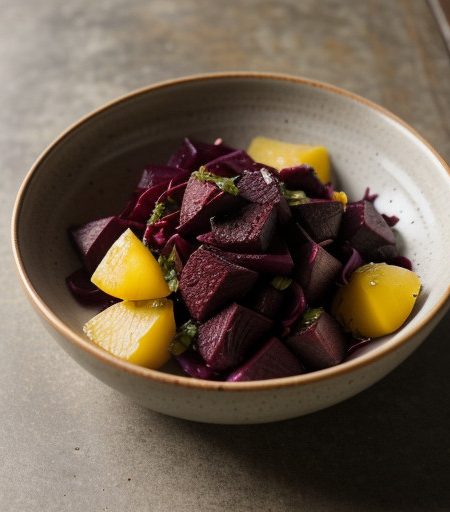 Mache & Beet Salad recipe image