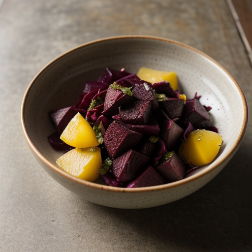 Mache & Beet Salad recipe image
