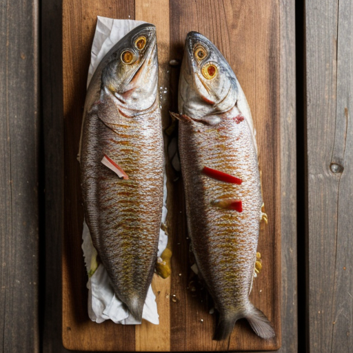 Mackerel With Rhubarb recipe image