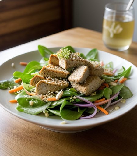 Madame Wu's Chinese Chicken Salad Npfn03 A recipe image