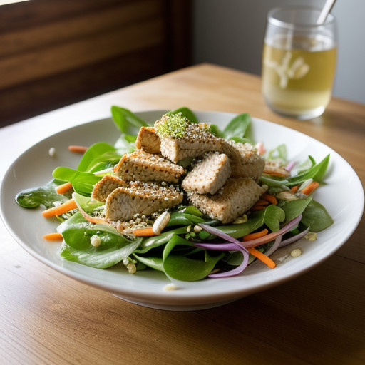 Madame Wu's Chinese Chicken Salad Npfn03 A recipe image