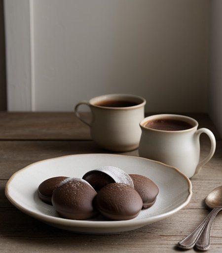 Madeleines Au Chocolat Et Noix De Coco recipe image