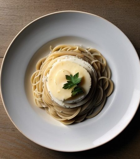 Maggotini Alfredo recipe image