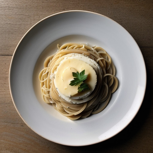 Maggotini Alfredo recipe image