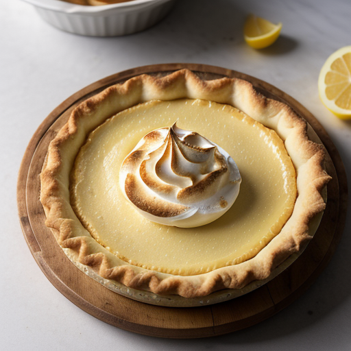Magic Lemon Meringue Pie recipe image