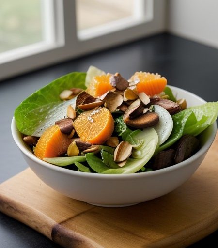 Magic Pan Orange Almond Salad recipe image