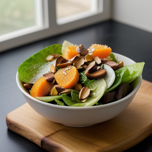 Magic Pan Orange Almond Salad recipe image