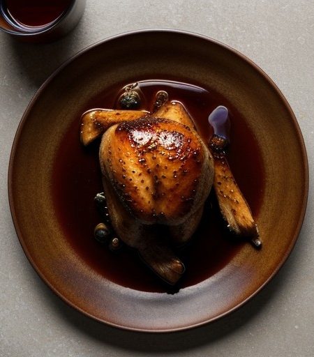 Mahogany-Glazed Chicken recipe image