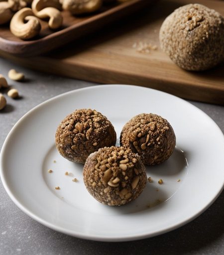 Main-Dish Nut Balls recipe image