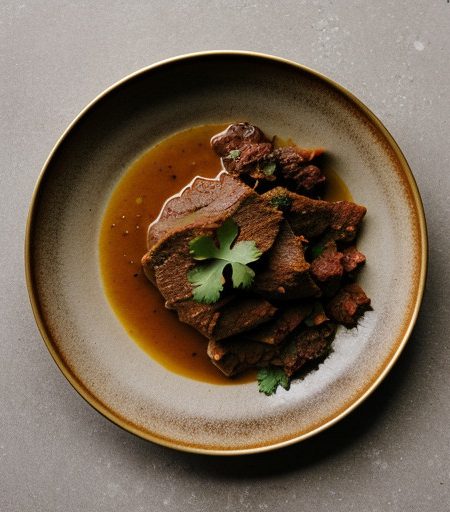 Make-Ahead: Baked Curried Beef & Sweet Pota recipe image