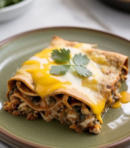 Make Ahead Enchilada Casserole recipe image