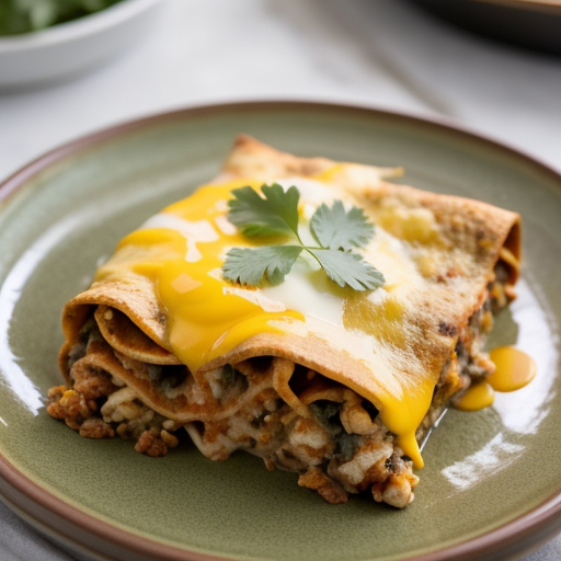 Make Ahead Enchilada Casserole recipe image