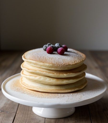 Make Ahead Yeast Pancakes recipe image