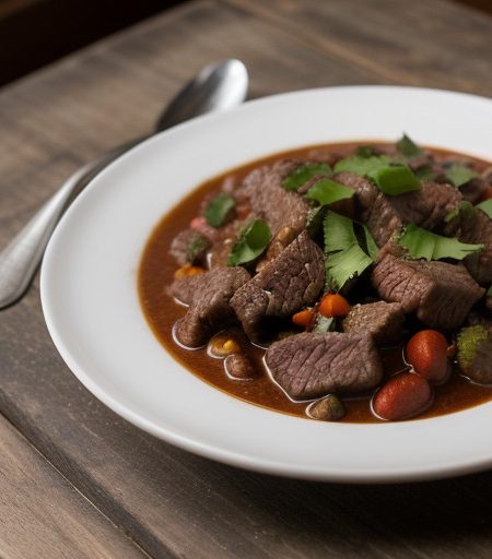 Make You Famous Lite Beef Chili recipe image