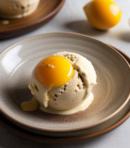 Malt Ice Cream recipe image