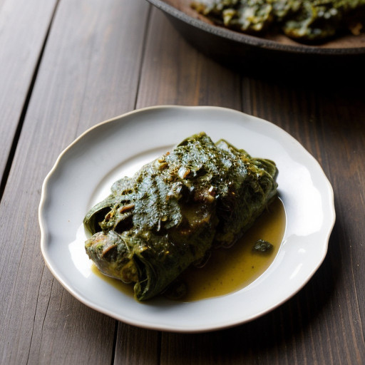 Mama Trini's Stuffed Green Chile recipe image