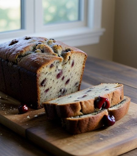 Mama's Cherry Nut Bread recipe image