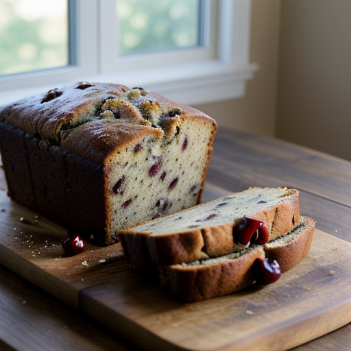 Mama's Cherry Nut Bread recipe image