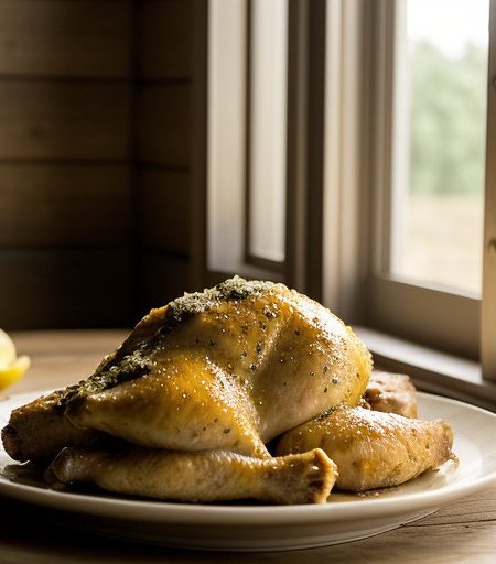 Mama's Lemon Chicken (Dom Deluise Cookbook ( recipe image