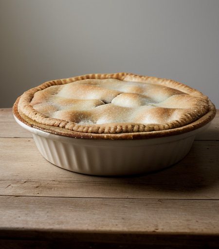 Mama's Rhubarb Pie recipe image