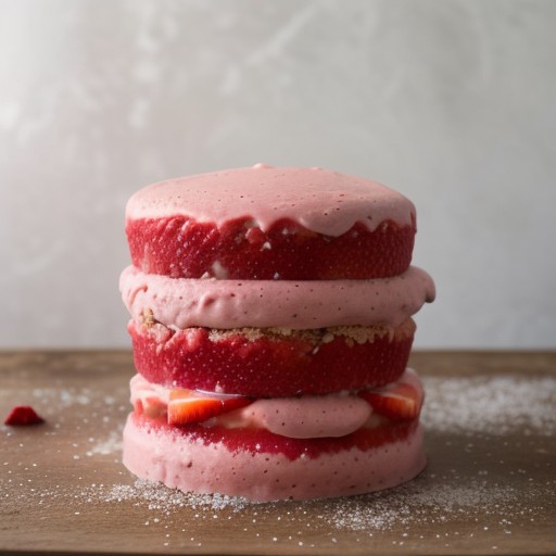 Mama's Rhubarb and Strawberry Sherbet recipe image