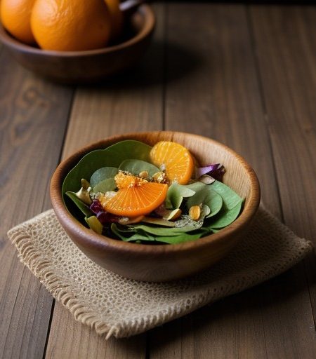 Mandarin Almond Salad recipe image