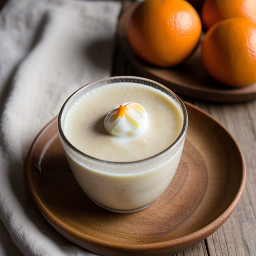 Mandarin Cherry Eggnog Ring recipe image