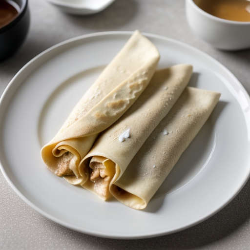 Mandarin Chicken Crepes recipe image