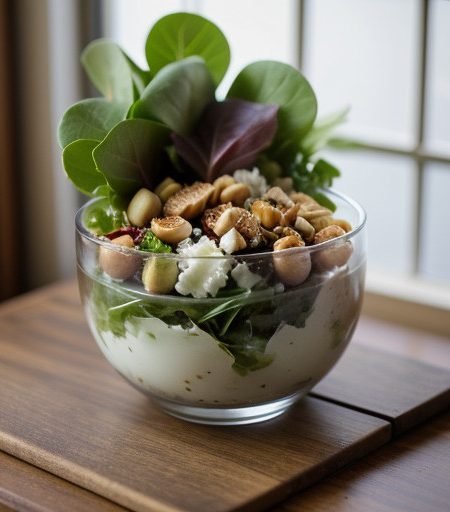 Mandarin Hazelnut Salad recipe image
