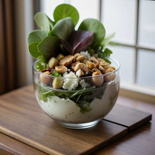 Mandarin Hazelnut Salad recipe image